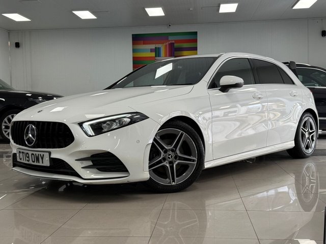 View our Mercedes-Benz A-Class 1.3 A180 AMG Line (Executive) Hatchback 5dr Petrol 7G-DCT Euro 6 (s/s) (136 ps)