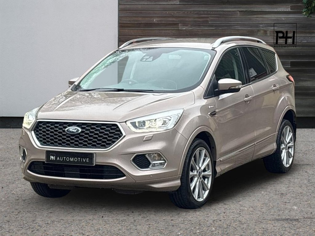 USED 2019 19 FORD KUGA 2.0 TDCi EcoBlue Vignale SUV 5dr Diesel Powershift AWD Euro 6 (s/s) (180 ps) 2 OWNERS|HEATED STEERING WHEEL