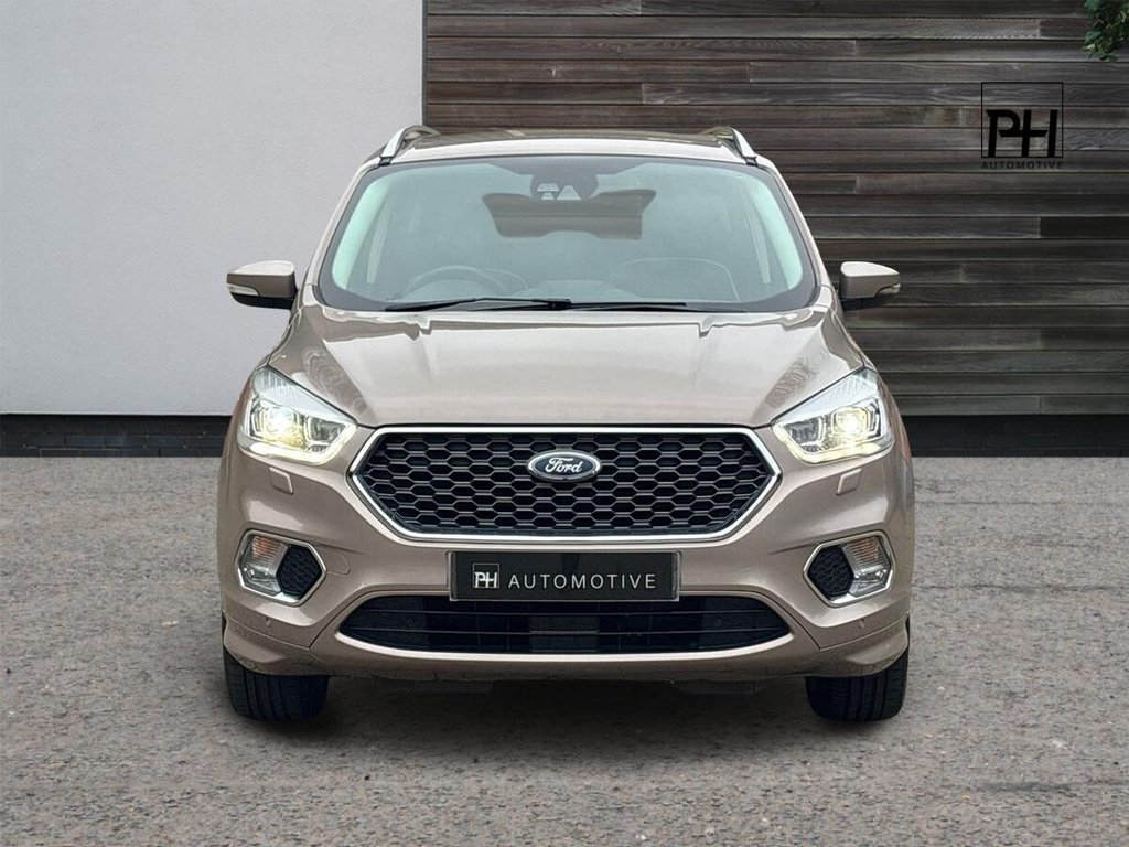 USED 2019 19 FORD KUGA 2.0 TDCi EcoBlue Vignale SUV 5dr Diesel Powershift AWD Euro 6 (s/s) (180 ps) 2 OWNERS|HEATED STEERING WHEEL