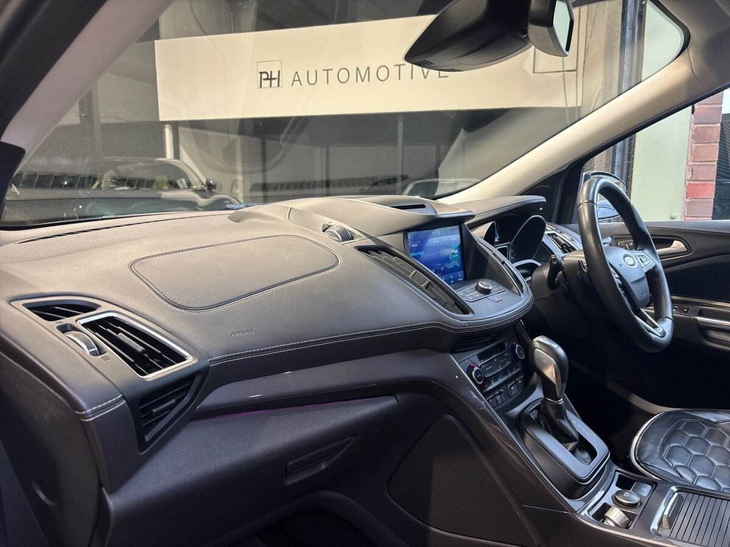 USED 2019 19 FORD KUGA 2.0 TDCi EcoBlue Vignale SUV 5dr Diesel Powershift AWD Euro 6 (s/s) (180 ps) 2 OWNERS|HEATED STEERING WHEEL