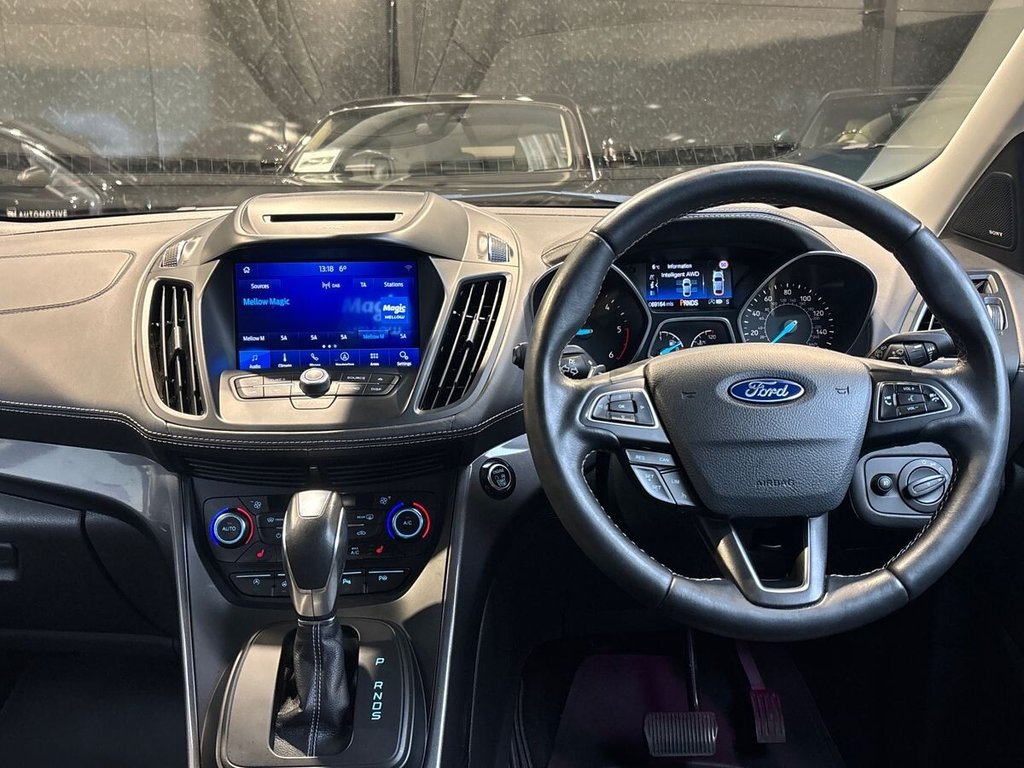 USED 2019 19 FORD KUGA 2.0 TDCi EcoBlue Vignale SUV 5dr Diesel Powershift AWD Euro 6 (s/s) (180 ps) 2 OWNERS|HEATED STEERING WHEEL