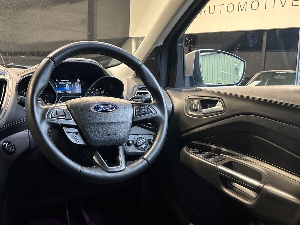 USED 2019 19 FORD KUGA 2.0 TDCi EcoBlue Vignale SUV 5dr Diesel Powershift AWD Euro 6 (s/s) (180 ps) 2 OWNERS|HEATED STEERING WHEEL