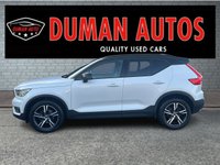 USED 2018 68 VOLVO XC40 2.0 D3 R-Design SUV 5dr Diesel Auto Euro 6 (s/s) (150 ps) DAYTIME RUNNING LIGHTS+ PRIVACY GLASS+ PART LEATHER TRIM+ CRUISE CONTROL+ START/STOP+ KEYLESS+ SAT NAV+ DAB+ DUAL CLIMATE CONTROL+ 18 INCH ALLOY WHEELS+