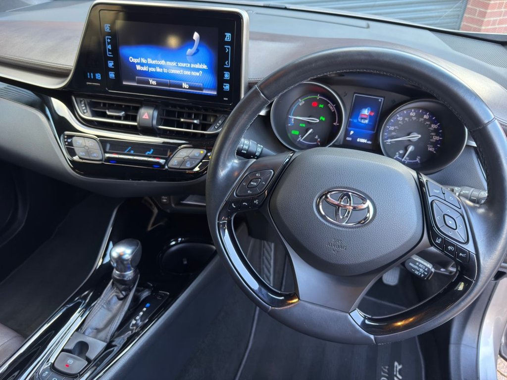 USED 2018 18 TOYOTA C-HR 1.8 VVT-h Excel SUV 5dr Petrol Hybrid CVT Euro 6 (s/s) (122 ps) 