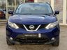 USED 2014 14 NISSAN QASHQAI 1.5 dCi Tekna SUV 5dr Diesel Manual 2WD Euro 5 (s/s) (110 ps) Finished in INK BLUE MET with contrasting EBONY BLACK HEATED LEATHER SEATS. The Qashqai is one of the best selling SUV's around at the moment. This Top of the range edition is comfy, easy to drive and has enough space for 5 adults. Features include, &pound;20 ROAD TAX, 19" Alloys, Full heated leather, Sat Nav, Pan Roof, 360 Reverse Cameras, DAB, B/Tooth, Auto Parking and much more. Dealer serviced at 8355 miles, 16994 miles, 25908 miles, 34450 miles, 46652 miles, 56942 miles and CAM BELT.