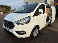 USED 2022 22 FORD TRANSIT CUSTOM Limited L1 H1 2.0 280 EcoBlue SWB Diesel Panel Van AUTO Euro 6 (s/s) (130 bhp) Only 80,486 miles - Last service on 19.08.2025 @ 75,183 miles - EURO 6, A/C, SATNAV, reversing camera, front & rear parking sensors, heated seats, alloys, heated screen, cruise control, Bluetooth, electric power folding mirrors, E/W, DAB Radio with Apple car play, USB port, start/stop, factory fitted bulkhead, colour coded, auto headlights, side loading door, ply lined, front fog lights, remote Central Locking, spare key, finance arranged on site & 6 months premium AutoGuard warranty