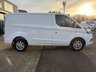 USED 2022 22 FORD TRANSIT CUSTOM Limited L1 H1 2.0 280 EcoBlue SWB Diesel Panel Van AUTO Euro 6 (s/s) (130 bhp) Only 80,486 miles - Last service on 19.08.2025 @ 75,183 miles - EURO 6, A/C, SATNAV, reversing camera, front & rear parking sensors, heated seats, alloys, heated screen, cruise control, Bluetooth, electric power folding mirrors, E/W, DAB Radio with Apple car play, USB port, start/stop, factory fitted bulkhead, colour coded, auto headlights, side loading door, ply lined, front fog lights, remote Central Locking, spare key, finance arranged on site & 6 months premium AutoGuard warranty