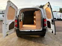USED 2022 72 PEUGEOT PARTNER Professional Premium L1 1.5 BlueHDi 1000 SWB Diesel Panel Van Manual Euro 6 (s/s) (100 bhp) 2 services - last service 16.01.2026 - Only 80,735 miles - EURO 6 (ULEZ compliant) - Built in 8" touchscreen SATNAV with DAB radion & apple car play, A/C, E/W, Bluetooth, 3 seats, front fog lights, full bulkhead, ply lined, driver's airbag, side loading door, remote central Locking, Alarm, USB port, steering column radio control, barn rear doors, racking (can be removed), spare key, finance arranged on site & 6 months premium Autoguard warranty.