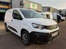 USED 2022 72 PEUGEOT PARTNER Professional Premium L1 1.5 BlueHDi 1000 SWB Diesel Panel Van Manual Euro 6 (s/s) (100 bhp) 2 services - last service 16.01.2026 - Only 80,735 miles - EURO 6 (ULEZ compliant) - Built in 8" touchscreen SATNAV with DAB radion & apple car play, A/C, E/W, Bluetooth, 3 seats, front fog lights, full bulkhead, ply lined, driver's airbag, side loading door, remote central Locking, Alarm, USB port, steering column radio control, barn rear doors, racking (can be removed), spare key, finance arranged on site & 6 months premium Autoguard warranty.