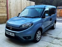 USED 2019 69 FIAT DOBLO 3 Seat Petrol Wheelchair Accessible Disabled Access Vehicle WAV 