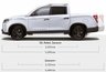 USED 2025 75 KGM MUSSO 2.2D Rebel 4WD 202 BHP Double Cab Pickup Euro 6 ULEZ Compliant 5-Year or 100,000 Mile Warranty | Rear-view camera | Luxury TPU leather seats | 12.3&rdquo; HD screen