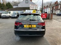 USED 2015 15 AUDI A3 1.6 TDI SE Technik Sportback 5dr Diesel Manual Euro 6 (s/s) (110 ps) &pound;20 ROAD TAX. ULEZ COMPLIANT. SAT NAV.