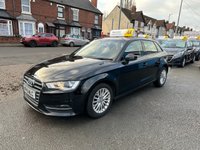 USED 2015 15 AUDI A3 1.6 TDI SE Technik Sportback 5dr Diesel Manual Euro 6 (s/s) (110 ps) &pound;20 ROAD TAX. ULEZ COMPLIANT. SAT NAV.