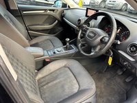 USED 2015 15 AUDI A3 1.6 TDI SE Technik Sportback 5dr Diesel Manual Euro 6 (s/s) (110 ps) &pound;20 ROAD TAX. ULEZ COMPLIANT. SAT NAV.