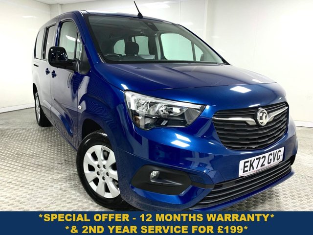 2022 Vauxhall Combo Life 1.5L Se 5dr