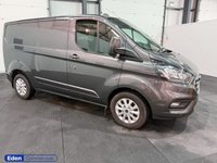 USED 2023 73 FORD TRANSIT CUSTOM 2.0 320 EcoBlue Limited Panel Van 5dr Diesel Auto L1 H1 Euro 6 (170 ps) FORD WARRANTY OCT 2026