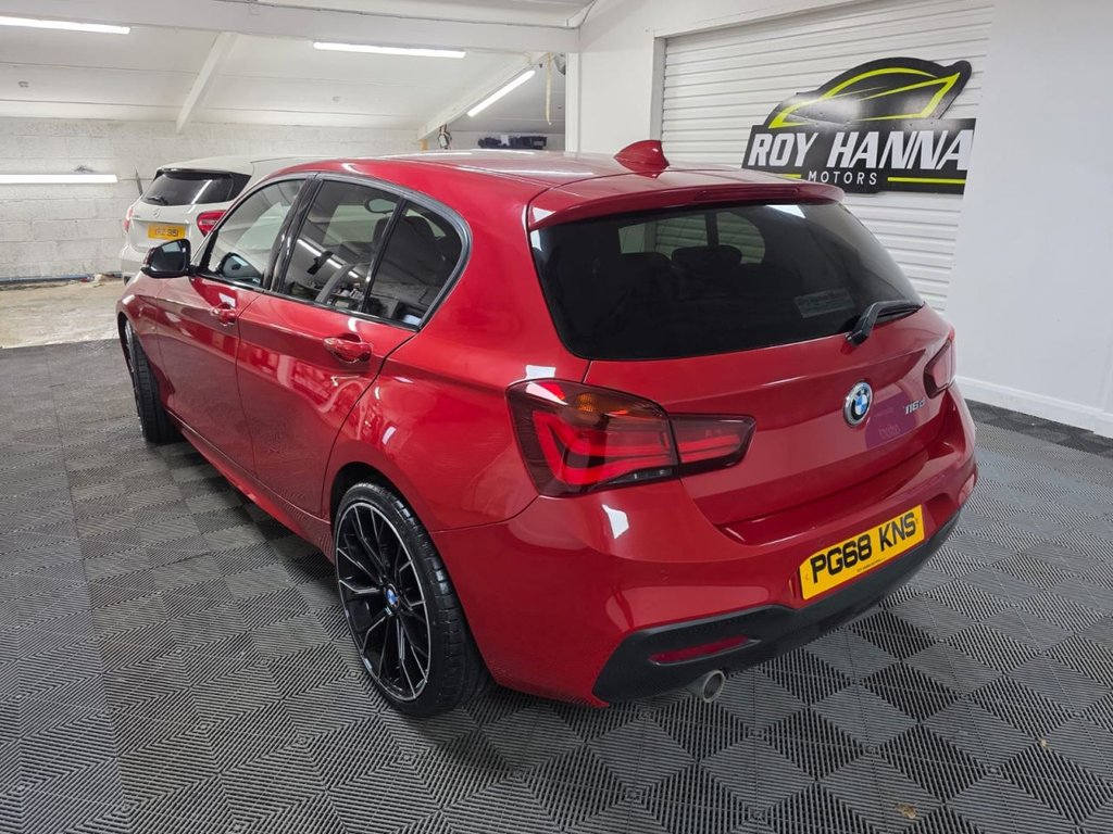 USED 2019 68 BMW 1 SERIES 1.5 116d M Sport Shadow Edition Hatchback 5dr Diesel Manual Euro 6 (s/s) (116 ps) Bluetooth - SatNav - Sensors!