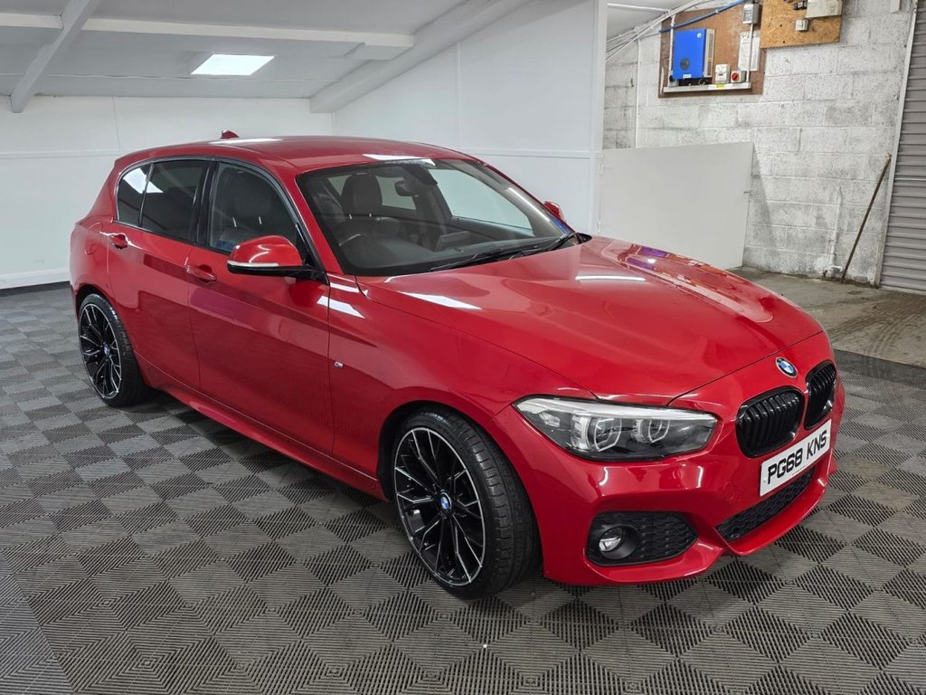 USED 2019 68 BMW 1 SERIES 1.5 116d M Sport Shadow Edition Hatchback 5dr Diesel Manual Euro 6 (s/s) (116 ps) Bluetooth - SatNav - Sensors!