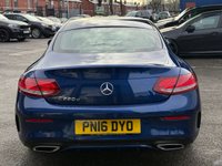 USED 2016 16 MERCEDES-BENZ C-CLASS 2.1 C220d AMG Line Coupe 2dr Diesel G-Tronic+ Euro 6 (s/s) (170 ps) ***FULL SERVICE HISTORY, 2 KEYS***