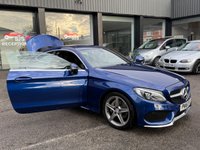 USED 2016 16 MERCEDES-BENZ C-CLASS 2.1 C220d AMG Line Coupe 2dr Diesel G-Tronic+ Euro 6 (s/s) (170 ps) ***FULL SERVICE HISTORY, 2 KEYS***