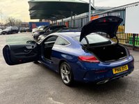 USED 2016 16 MERCEDES-BENZ C-CLASS 2.1 C220d AMG Line Coupe 2dr Diesel G-Tronic+ Euro 6 (s/s) (170 ps) ***FULL SERVICE HISTORY, 2 KEYS***