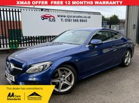 USED 2016 16 MERCEDES-BENZ C-CLASS 2.1 C220d AMG Line Coupe 2dr Diesel G-Tronic+ Euro 6 (s/s) (170 ps) ***FULL SERVICE HISTORY, 2 KEYS***