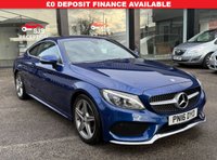 USED 2016 16 MERCEDES-BENZ C-CLASS 2.1 C220d AMG Line Coupe 2dr Diesel G-Tronic+ Euro 6 (s/s) (170 ps) ***FULL SERVICE HISTORY, 2 KEYS***