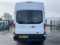 USED 2017 17 FORD TRANSIT 2.2 TDCi 460 HDT Trend Minibus 5dr Diesel Manual L4 H3 (18 seats) (196 g/km, 123 bhp) 1 OWNER - AIR CON - CRUISE