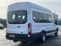USED 2017 17 FORD TRANSIT 2.2 TDCi 460 HDT Trend Minibus 5dr Diesel Manual L4 H3 (18 seats) (196 g/km, 123 bhp) 1 OWNER - AIR CON - CRUISE