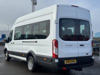 USED 2017 17 FORD TRANSIT 2.2 TDCi 460 HDT Trend Minibus 5dr Diesel Manual L4 H3 (18 seats) (196 g/km, 123 bhp) 1 OWNER - AIR CON - CRUISE