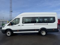 USED 2017 17 FORD TRANSIT 2.2 TDCi 460 HDT Trend Minibus 5dr Diesel Manual L4 H3 (18 seats) (196 g/km, 123 bhp) 1 OWNER - AIR CON - CRUISE