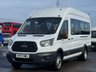 USED 2017 17 FORD TRANSIT 2.2 TDCi 460 HDT Trend Minibus 5dr Diesel Manual L4 H3 (18 seats) (196 g/km, 123 bhp) 1 OWNER - AIR CON - CRUISE