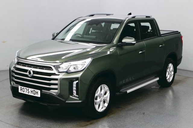 View our Kgm Musso 2.2D Rebel 4WD 202 BHP Double Cab Pickup Euro 6 ULEZ Free