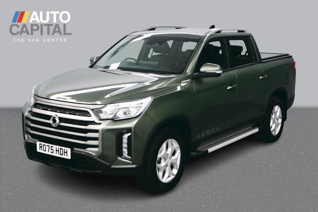 View our Kgm Musso 2.2D Rebel 4WD 202 BHP Double Cab Pickup Euro 6 ULEZ Compliant