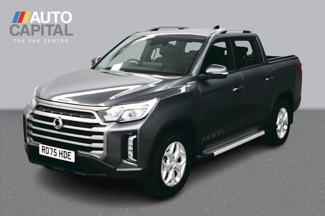 View our Kgm Musso 2.2D Rebel 4WD 202 BHP Double Cab Pickup Euro 6 ULEZ Compliant