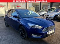 USED 2017 67 FORD FOCUS 1.5 TDCi Titanium X Hatchback 5dr Diesel Manual Euro 6 (s/s) (120 ps) ***FULL SERVICE HISTORY, 2 KEYS***