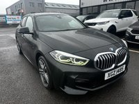 USED 2022 BMW 1 SERIES 1.5 118i M Sport (LCP) Hatchback 5dr Petrol Manual Euro 6 (s/s) (136 ps) Full Service History, Sat Nav, front/rear parking sensors