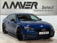 USED 2019 19 AUDI A5 2.0 TFSI 35 Black Edition Coupe 2dr Petrol S Tronic Euro 6 (s/s) (150 ps) 