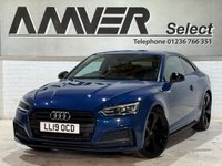 USED 2019 19 AUDI A5 2.0 TFSI 35 Black Edition Coupe 2dr Petrol S Tronic Euro 6 (s/s) (150 ps) 