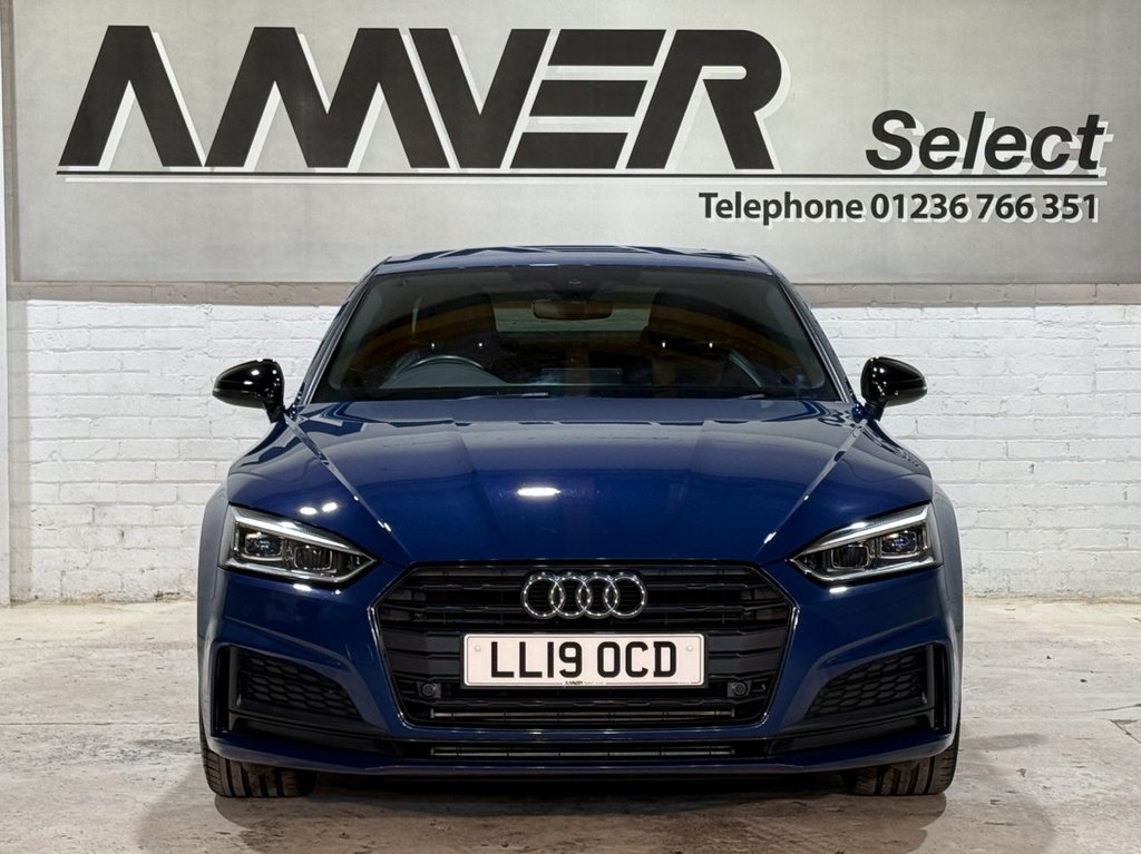 USED 2019 19 AUDI A5 2.0 TFSI 35 Black Edition Coupe 2dr Petrol S Tronic Euro 6 (s/s) (150 ps) 