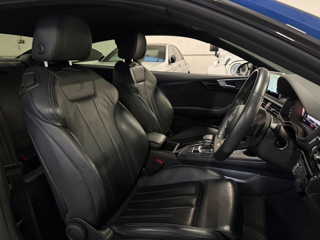 USED 2019 19 AUDI A5 2.0 TFSI 35 Black Edition Coupe 2dr Petrol S Tronic Euro 6 (s/s) (150 ps) 