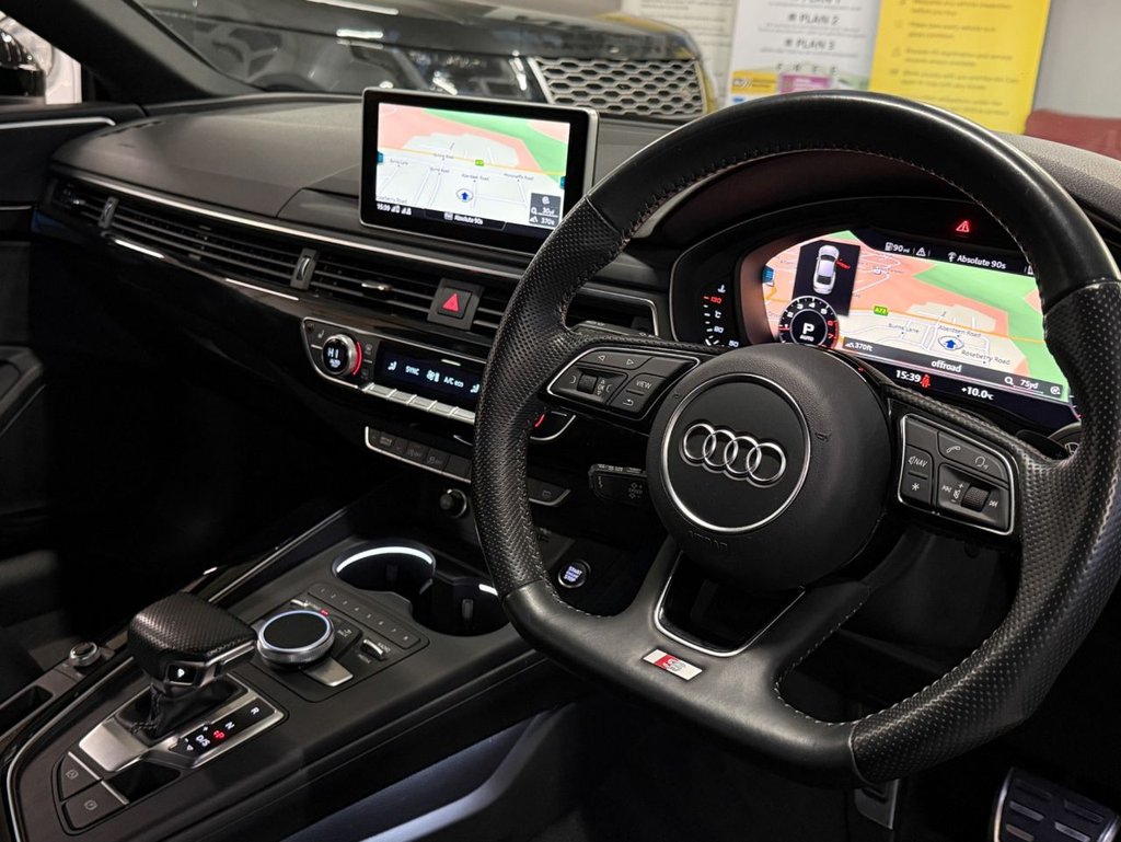 USED 2019 19 AUDI A5 2.0 TFSI 35 Black Edition Coupe 2dr Petrol S Tronic Euro 6 (s/s) (150 ps) 