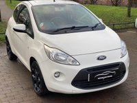 USED 2016 16 FORD KA 1.2 Zetec White Edition Hatchback 3dr Petrol Manual Euro 6 (s/s) (69 ps) STUNNING LITTLE CAR