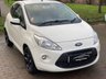 USED 2016 16 FORD KA 1.2 Zetec White Edition Hatchback 3dr Petrol Manual Euro 6 (s/s) (69 ps) STUNNING LITTLE CAR