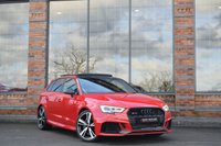 USED 2019 69 AUDI RS3 2.5 TFSI Audi Sport Edition Sportback 5dr Petrol S Tronic quattro Euro 6 (s/s) (400 ps) PAN ROOF / SPORT EDITION / FSH