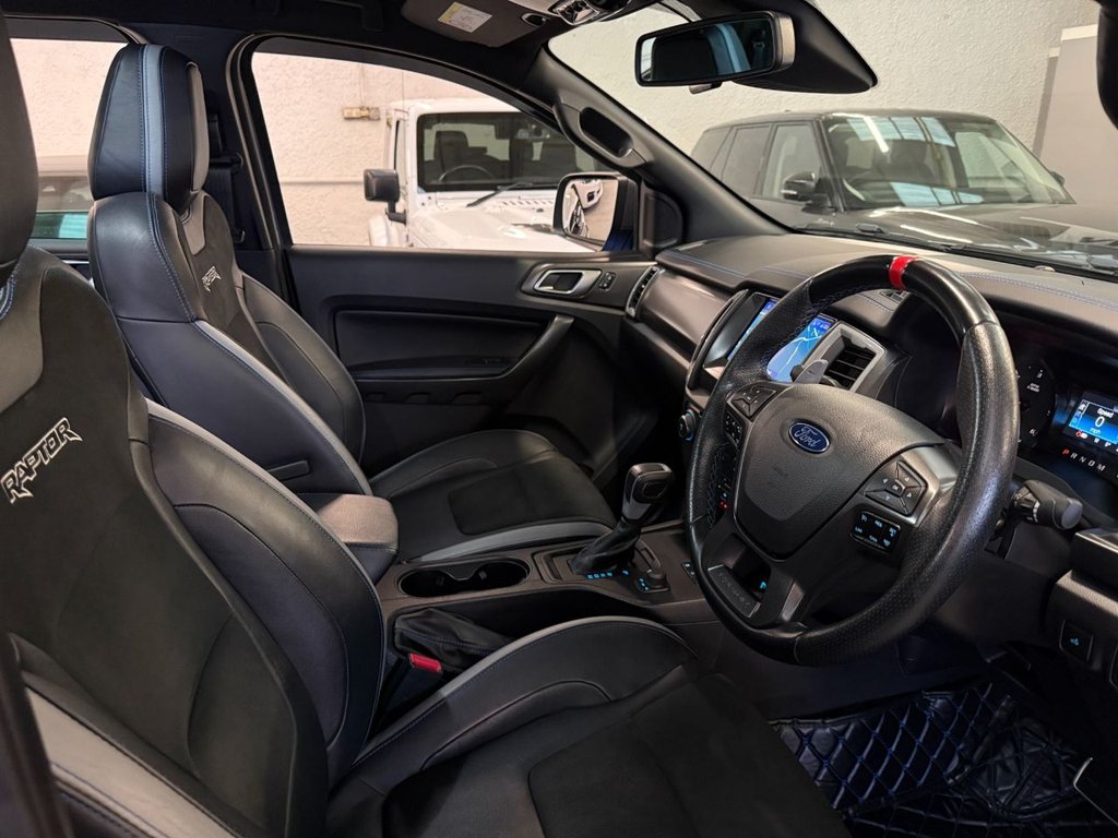USED 2020 20 FORD RANGER 2.0 EcoBlue Raptor Pickup Double Cab 4dr Diesel Auto 4WD Euro 6 (s/s) (213 ps) 