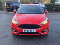USED 2018 18 FORD FOCUS 1.0T EcoBoost ST-Line Hatchback 5dr Petrol Manual Euro 6 (s/s) (140 ps) 