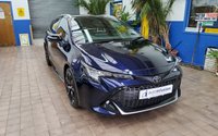 USED 2022 22 TOYOTA COROLLA 2.0 VVT-h GPF GR SPORT Touring Sports 5dr Petrol Hybrid CVT Euro 6 (s/s) (184 ps) SAT NAV HEATED PART LEATHER REAR VIEW CAMERA ANDROID APPLE CARPLAY PARKING SENSORS 1 OWNER SERVICE HISTORY WARRANTY