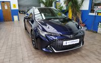 USED 2022 22 TOYOTA COROLLA 2.0 VVT-h GPF GR SPORT Touring Sports 5dr Petrol Hybrid CVT Euro 6 (s/s) (184 ps) SAT NAV HEATED PART LEATHER REAR VIEW CAMERA ANDROID APPLE CARPLAY PARKING SENSORS 1 OWNER SERVICE HISTORY WARRANTY