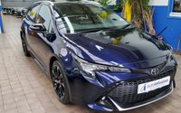 USED 2022 22 TOYOTA COROLLA 2.0 VVT-h GPF GR SPORT Touring Sports 5dr Petrol Hybrid CVT Euro 6 (s/s) (184 ps) SAT NAV HEATED PART LEATHER REAR VIEW CAMERA ANDROID APPLE CARPLAY PARKING SENSORS 1 OWNER SERVICE HISTORY WARRANTY